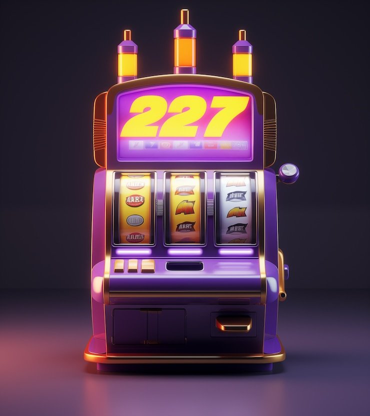 Mobile phone showing wati slot deposit screen with DANA and OVO logos highlighted